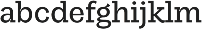 Gintona Slab Regular otf (400) Font LOWERCASE