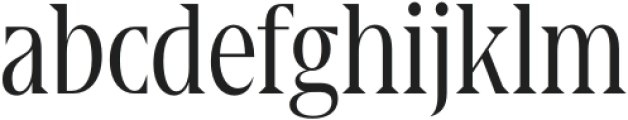 Gio Condensed Light otf (300) Font LOWERCASE