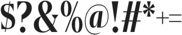 Gio Condensed Medium otf (500) Font OTHER CHARS