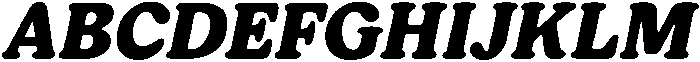 Giorgia Black Italic otf (900) Font UPPERCASE