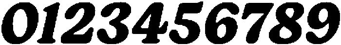 Giorgia Extrabold Italic otf (700) Font OTHER CHARS