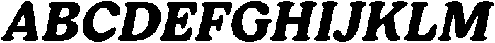 Giorgia Extrabold Italic otf (700) Font UPPERCASE