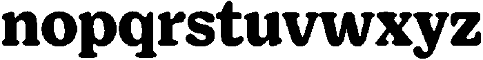 Giorgia Extrabold otf (700) Font LOWERCASE