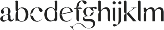 Giorgia Regular otf (400) Font LOWERCASE