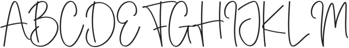 Giovany Signature Regular otf (400) Font UPPERCASE