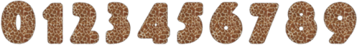 Giraffe Hide Regular otf (400) Font OTHER CHARS