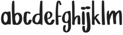 Giraffella Regular otf (400) Font LOWERCASE