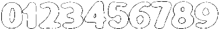 Girafity Angular Outline otf (400) Font OTHER CHARS