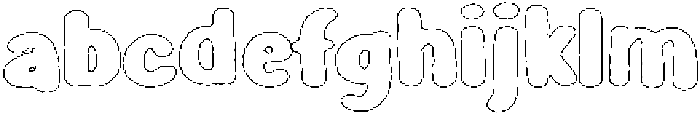 Girafity Angular Outline otf (400) FONT