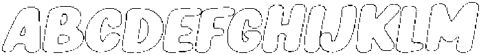Girafity Chalk Outline Italic otf (400) Font