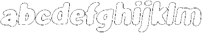 Girafity Chalk Outline Italic otf (400) FONT