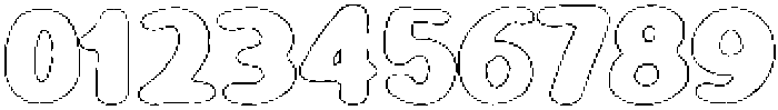 Girafity Chalk Outline otf (400) Font OTHER CHARS