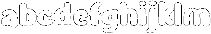 Girafity Chalk Outline otf (400) FONT