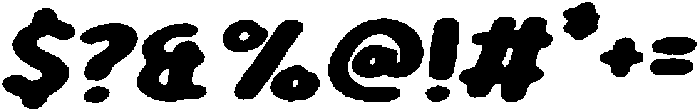 Girafity Eroded Italic otf (400) Font OTHER CHARS
