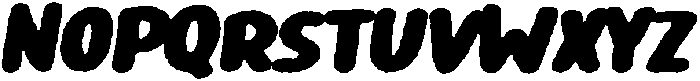 Girafity Eroded Italic otf (400) Font UPPERCASE