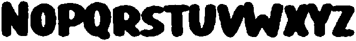 Girafity Eroded otf (400) Font UPPERCASE