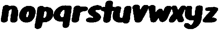 Girafity Graphite Italic otf (400) Font LOWERCASE
