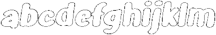 Girafity Graphite Outline Italic otf (400) FONT