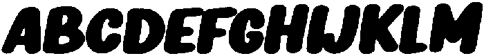 Girafity Pencil Italic otf (400) Font UPPERCASE