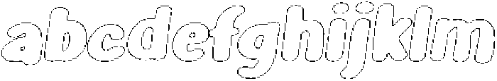 Girafity Pencil Outline Italic otf (400) FONT