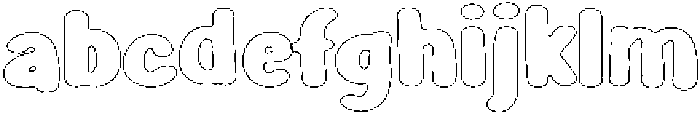 Girafity Pencil Outline otf (400) FONT