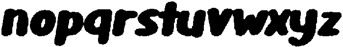 Girafity Wax Italic otf (400) Font LOWERCASE