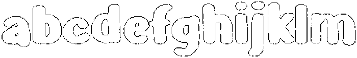 Girafity Wax Outline otf (400) FONT