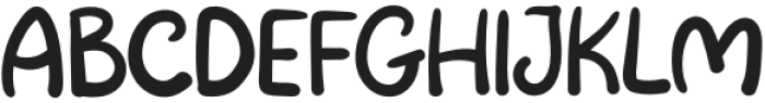 Girheak Regular otf (400) Font UPPERCASE
