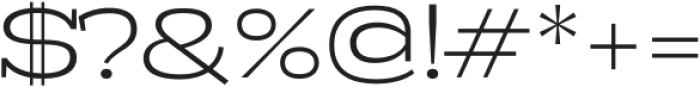 Girk UltraLight otf (300) Font OTHER CHARS