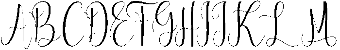 Girlfriend Regular otf (400) Font UPPERCASE