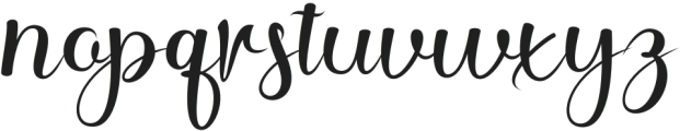 Girlie Regular otf (400) Font LOWERCASE