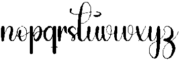 Girls Dream Regular otf (400) Font LOWERCASE