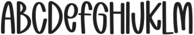 GirlsRule-Regular otf (400) Font UPPERCASE