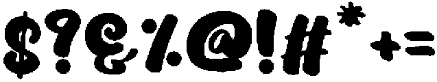 Girly Regular otf (400) Font OTHER CHARS