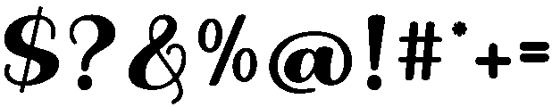 Girly-Regular otf (400) Font OTHER CHARS