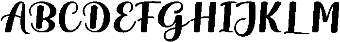 Girly-Regular otf (400) Font UPPERCASE