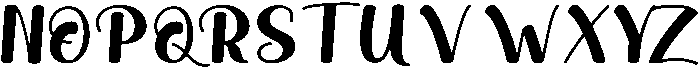 Girly-Regular otf (400) Font UPPERCASE