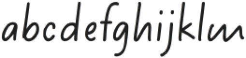 Girly and Lovely otf (400) Font LOWERCASE