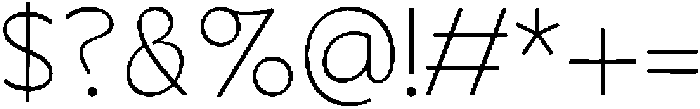 Girtyne Extra Light ttf (200) Font OTHER CHARS
