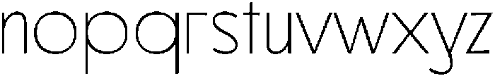 Girtyne Extra Light ttf (200) Font LOWERCASE