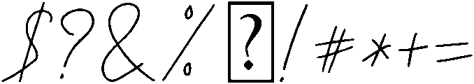Giselle otf (400) Font OTHER CHARS