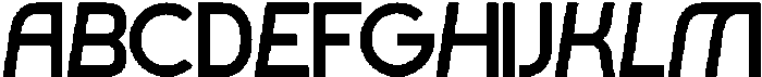 Gisgax Regular otf (400) Font UPPERCASE