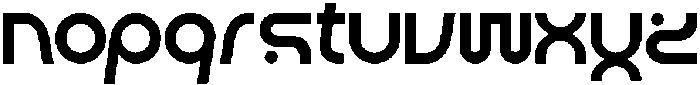 Gisgax Regular otf (400) Font LOWERCASE