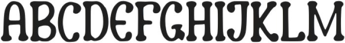 Gisgro Regular otf (400) Font UPPERCASE
