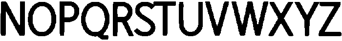 Gisigo ttf (400) Font UPPERCASE