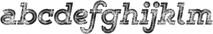 Gist Rough Black Three otf (900) Font LOWERCASE