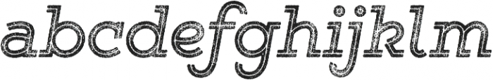 Gist Rough Bold Two otf (700) Font LOWERCASE