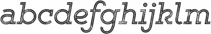 Gist Rough Regular otf (400) Font LOWERCASE