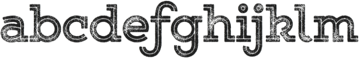 Gist Rough Upr Exbold Two Demo otf (700) Font LOWERCASE