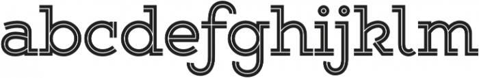 Gist Upright Bold otf (700) Font LOWERCASE